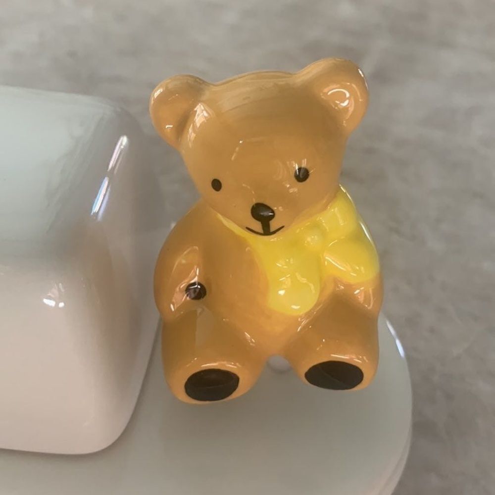 Faux Nora Fleming Teddy Bear